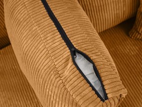 Mustársárga sarokkanapé SMART COSARO, kétoldalas + 2 párna INGYEN