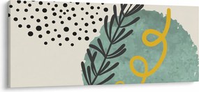 Kép - Absztrakt lapok N⁰1 (120x50 cm)