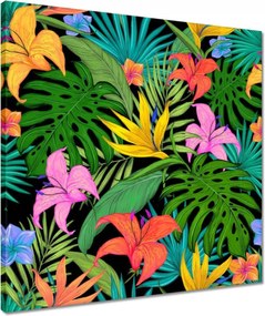 Vászonkép 50x50 Levelek Monstery Levelek