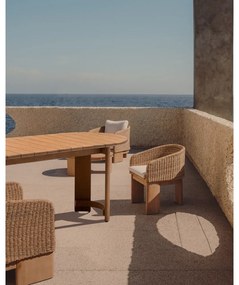 Eukaliptusz étkezőasztal 110x280 cm Xoriguer – Kave Home