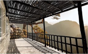 3D fotótapéta kilátás a teraszról fotótapéta 254 x 184