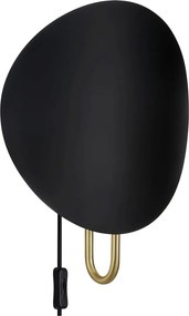 Nordlux modern fali lámpa spargo fehér fekete sárgaréz nor2320361003