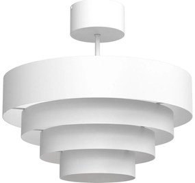 Luminex Felületre szerelhető csillár RINGS 2xE27/15W/230V fehér LU3517