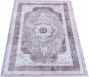 Szőnyeg 160x220 Vintage Bézs Klasszikus Nappali Puha Kétszintes