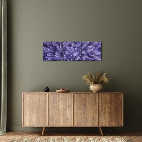 Havas fák képe (órával) (90x30 cm)