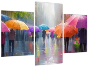 Kép - Esős nap (90x60 cm)
