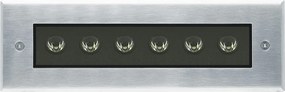 NOVOLUX 191A-L0210B-30 ARGIN Kültéri Talajba Építhető Lámpa Rozsdamentes acél LED IP67