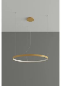 Thoro TH.217 - LED Csillár zsinóron RIO LED/30W/230V CRI95 4000K átm. 55 cm arany