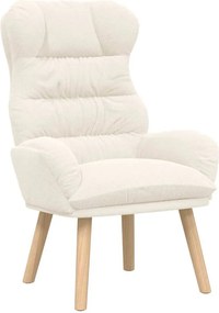 vidaXL karosszék Krém 69 x 74 x 93 cm Sherpa szövet