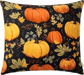 Mikroszálas párnahuzat ORANGE PUMPKINS 45x45 cm, színes kivitel