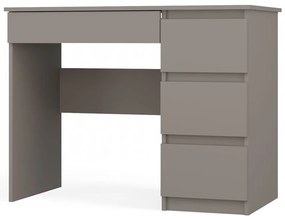 Mijas íróasztal jobb oldali tárolókkal, 98x76x51 cm, agyag színű