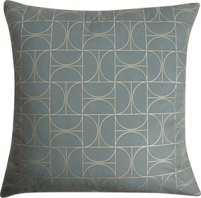 Goldie díszpárna 40 x 40 cm zöld-arany mintás