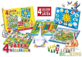 Négy legjobb társasjáték