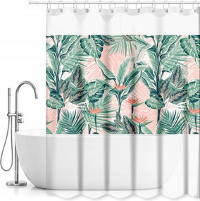 Zuhanyfüggöny Fürdőkádhoz Zuhanykabin Függöny 180 x 180 cm