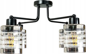 Csillár mennyezeti lámpa lógó üveg Négyzet