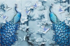 Pávák képe (90x60 cm)