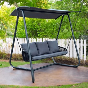 Kerti hinta, szürke/sötétszürke, JAIRA