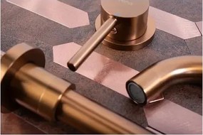 REA-B4600 - LUNGO szálcsiszolt réz mosdócsaptelep rejtett beépítéshez