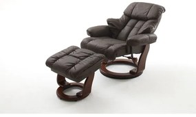 HABI állítható fotel, barna/dió