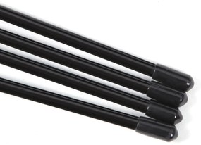 Kutya kennel, kutyaketrec 122x80x70 cm, kültéri kisállat kifutó, fekete