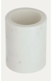 Fehér márvány fogkefetartó pohár Elenei – Kave Home