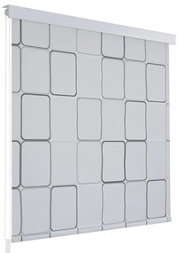 kockamintás zuhanyroló 100 x 240 cm