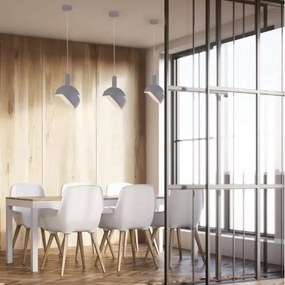 Csillár zsinóron 1xE14/60W/230V szürke