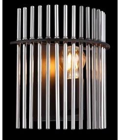 Globo 15698W - Fali lámpa GORLEY 1xE27/60W/230V fekete