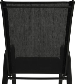 Rakásolható szék, sötétszürke/fekete, ALDERA