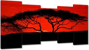 Festmények 150x80 Akác Afrikában