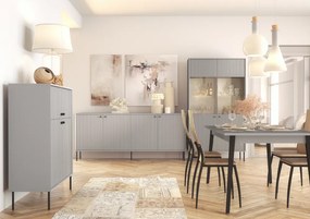 ARIS 2D2D szekrény, szürke