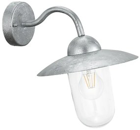 EGLO 88489 - MILTON kültéri fali lámpa 1xE27/60W horganyzott acél