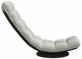 felhőszürke szövet forgó padlószék 70x51x79 cm