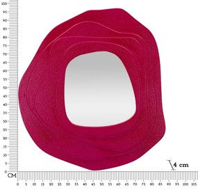 Fali tükör dalia fuxia 90x4x97cm