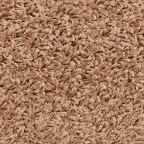 10 db bézs színű, félkör alakú lépcsőszőnyeg 56 x 17 x 3 cm