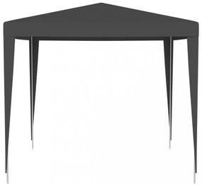 antracitszürke rendezvénysátor 2,5 x 2,5 m 90 g/m²