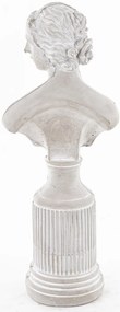 Szobor Dekorfigura Dekoratív cement Szürke 43x17x12cm