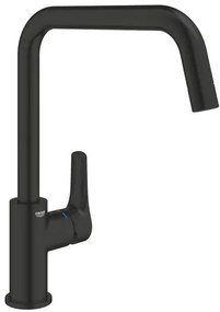 Grohe Eurosmart mosogató csaptelep forgó karral fekete matt 305672430 G305672430