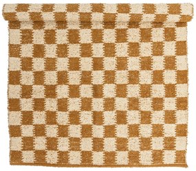 Bézs-borostyán színű pamut szőnyeg 140x200 cm Chola – Bloomingville