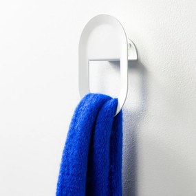 Fehér fali acél akasztó Coucou – Spinder Design