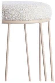 Krémszínű kárpitozott bárszék (ülésmagasság 73 cm) Alice – Light &amp; Living