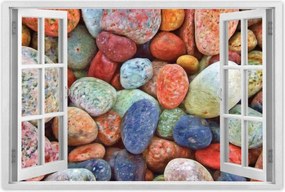 Poszterek 90x60 Színes kövek