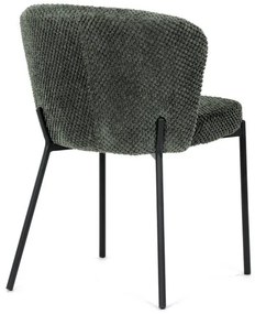 Zöld Bouclé Étkezőszék. CT-W1077 GRN2