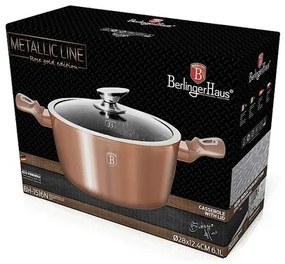 Berlinger Haus Rosegold Metallic Line lábas, 28 cm