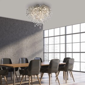 Paul Neuhaus glamour modern mennyezeti lámpa icicle acél pln8091-55