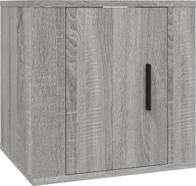 vidaXL szürke sonoma színű fali TV-szekrény 40x34,5x40 cm