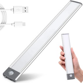 Mozgásérzékelős, akkus USB-s Konyhapult LED-es fénycső, 32 cm