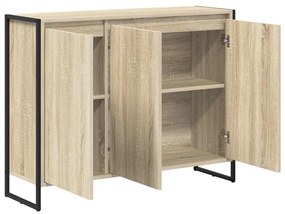 Oldalsó szekrény Sonoma 96,5 x 30 x 75 cm Faanyag