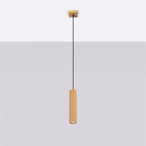 Sollux SL.1554 - Csillár zsinóron KARBON 1xGU10/10W/230V arany