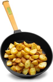 Öntöttvas serpenyő levehető fogantyúval